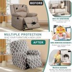 NILUOH Stretch Recliner Covers for Electric Chairs
