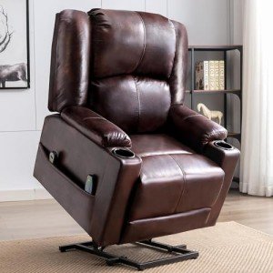 COMHOMA Power Lift Recliner with Heat & Massage