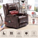 COMHOMA Power Lift Recliner with Heat & Massage