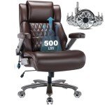 Big & Tall Heavy-Duty Office Chair with Lumbar Support