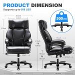 Big & Tall Ergonomic Lift Chair for Comfort