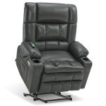 MCombo Large Power Lift Recliner with Massage & Heat
