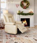 Oversized Power Lift Recliner with Heat & Massage