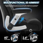 Big and Tall Ergonomic Office Chair with Lumbar Support