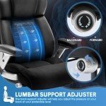 Big and Tall Ergonomic Office Chair with Lumbar Support