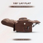 Trustyue Large Dual Motor Lift Chair with Massage