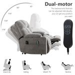 CANMOV Power Lift Recliner Chair with Massage & Heat