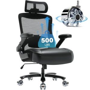 Extra Wide Ergonomic Mesh Lift Chair for Big and Tall