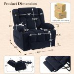 Comfortable Power Lift Chair with Massage & Heat