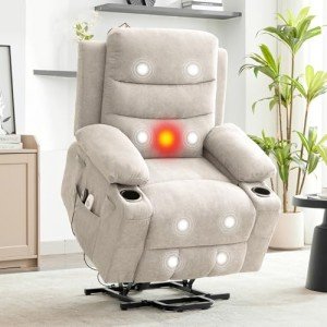 GarveeHome Oversize Power Lift Recliner Chair