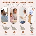 GarveeHome Oversize Power Lift Recliner Chair