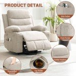 GarveeHome Oversize Power Lift Recliner Chair