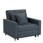 Esright Convertible Sleeper Chair with Memory Foam