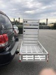 MaxxHaul Aluminum Mobility Carrier with Ramp 500 lb