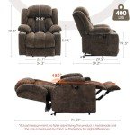 Dual Motor Lay Flat Lift Chair with Massage & Heat