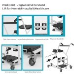 Ergonomic Sit-to-Stand Lift Chair with Adjustable Base