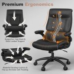 Big and Tall Ergonomic Desk Chair - 500 lbs Capacity