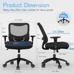Big and Tall 500lbs Office Chair with Support