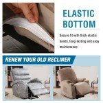 Soft Velvet Power Lift Recliner Chair Cover