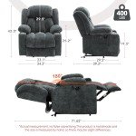 Dual Motor Lay Flat Lift Chair with Massage