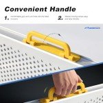 Ruedamann Portable Wheelchair Ramp - 8FT, 600 lbs Capacity