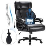 Big and Tall Ergonomic Office Chair for Back Pain