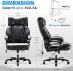 Big and Tall Ergonomic Office Chair for Back Pain