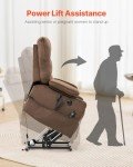 VEVOR Dual Motor Power Lift Recliner Chair