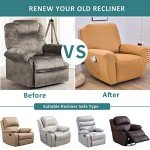 NILUOH Electric Lift Recliner Chair Cover Set