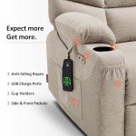 MCombo Power Lift Recliner Chair with Footrest