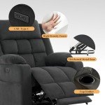 Oversized Power Lift Chair with Heat & Massage
