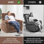 Oversized Power Lift Recliner Chair with USB Port