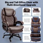 FANTAWESO Big and Tall Executive Lift Chair