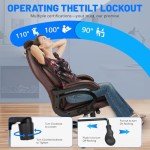 FANTAWESO Big and Tall Executive Lift Chair