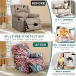 Stretch Recliner Chair Covers for Lift Chairs – 4 Pieces