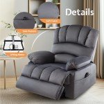 Dual Motor Power Lift Recliner Chair – Dark Gray