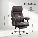 Extra Wide Big and Tall Leather Lift Chair