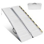 Ruedamann 5FT Portable Aluminum Wheelchair Ramp