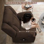 Oversized Dual Motor Power Lift Recliner Chair