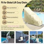 Heavy-Duty Pool Lift Chair Protective Cover