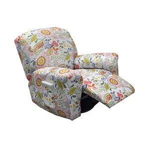 Stretch Power Lift Recliner Cover with Side Pocket