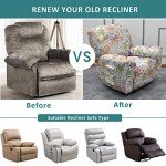 Stretch Power Lift Recliner Cover with Side Pocket