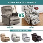 NILUOH Stretch Power Lift Recliner Cover Set