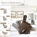 Electric Lift Recliner Chair with Massage & Heat