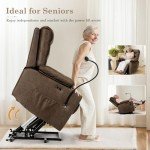 Electric Lift Recliner Chair with Massage & Heat