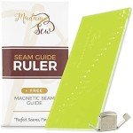 Madam Sew Magnetic Seam Guide and Ruler