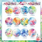 Floral Scrapbook Paper Pack - 24 Double-Sided Sheets