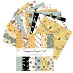 Desecraft Bee and Beehive Decorative Paper Pack