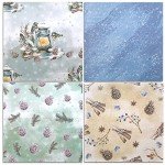 Designer Scrapbook Paper Pack - 24 Sheets 12x12