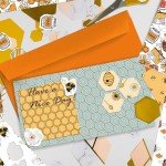Desecraft Bee and Beehive Decorative Paper Pack
